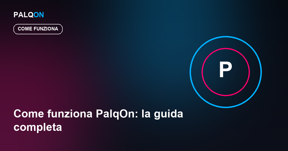 Come funziona PalqOn: la guida completa
